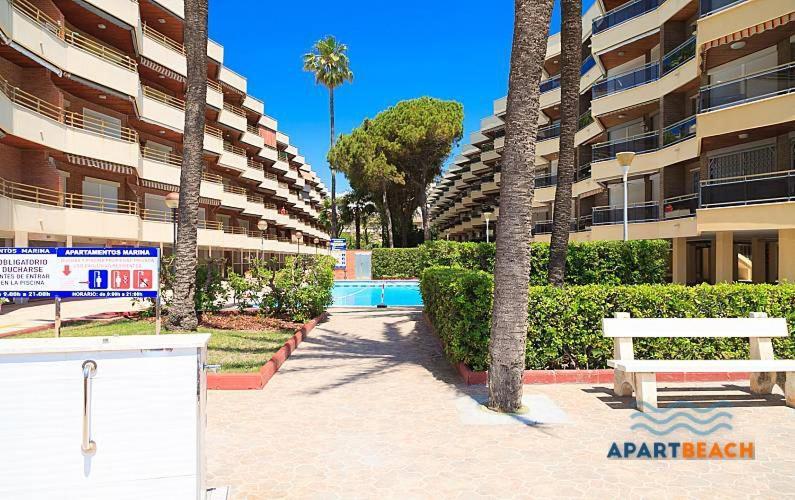 ApartBeach MARINA PLAYA Climatizado Piscina y Parking Cambrils Exterior foto